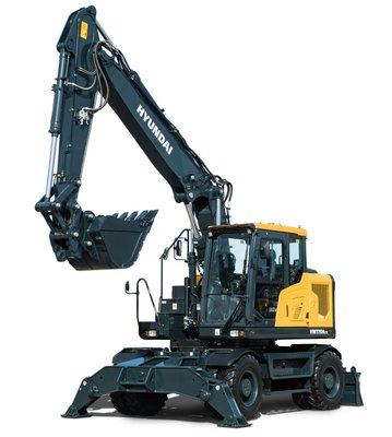 Pelles sur pneus Hyundai HW170A CR