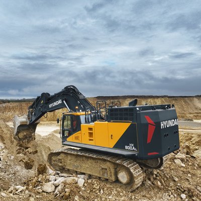 Pelle sur chenilles - HX800A L
