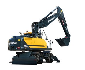 Pelle sur pneus Hyundai HW210A - 2