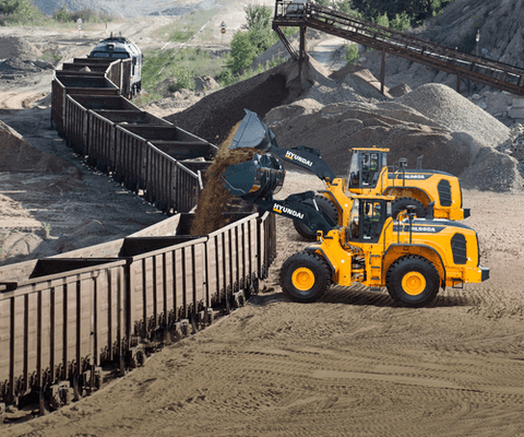 Chargeuses sur pneus Hyundai HL980A
