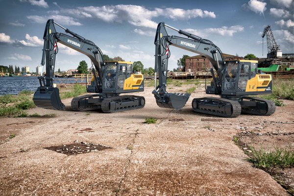 Pelle sur chenilles Hyundai HX180A L