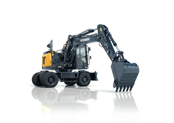 Pelles sur pneus Hyundai HW150A CR