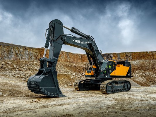 Pelle sur chenilles Hyundai HX1000A L