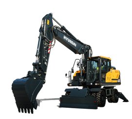 Pelle sur pneus Hyundai HW210A - 1