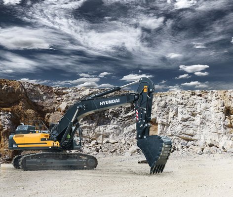 Pelle sur chenilles Hyundai HX520A L
