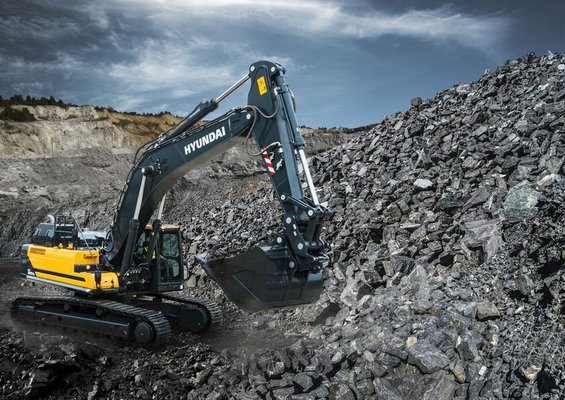 Pelle sur chenilles Hyundai HX480A L