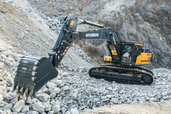 Pelle sur chenilles Hyundai HX520A L