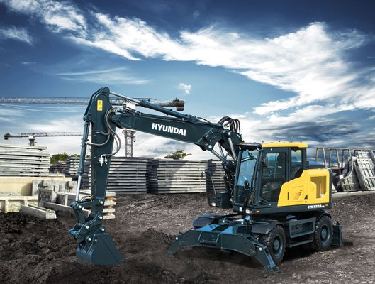 Pelles sur pneus Hyundai HW170A CR