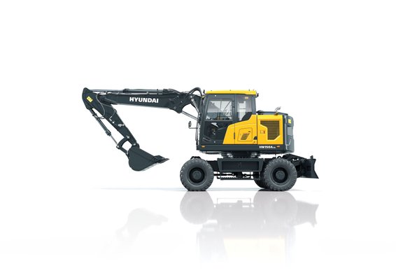 Pelles sur pneus Hyundai HW150A CR