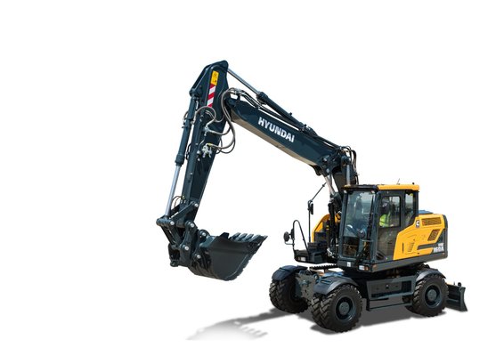 Pelles sur pneus Hyundai HW160A