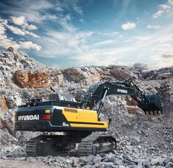 Pelle sur chenilles Hyundai HX520A L - 11
