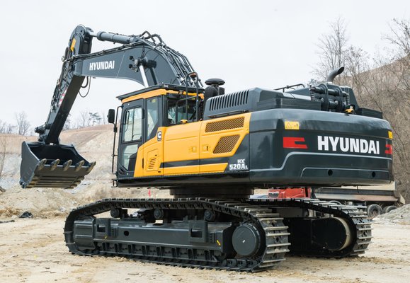 Pelle sur chenilles Hyundai HX520A L
