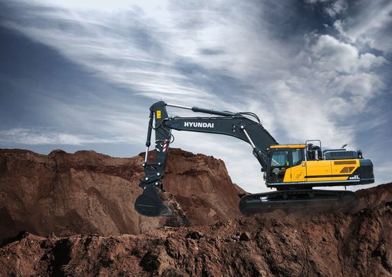 Pelle sur chenilles Hyundai HX480A L