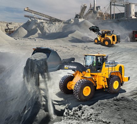 Chargeuses sur pneus Hyundai HL980A