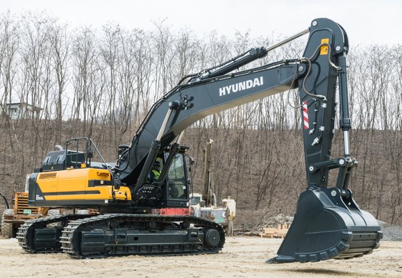 Pelle sur chenilles Hyundai HX520A L