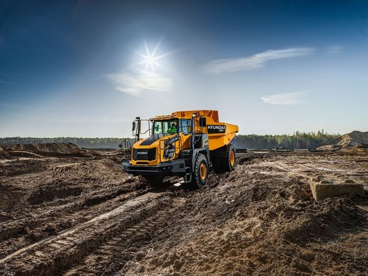 Tombereaux articulés Hyundai HA45A