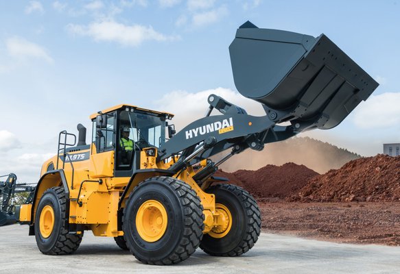 Chargeuses sur pneus Hyundai HL975