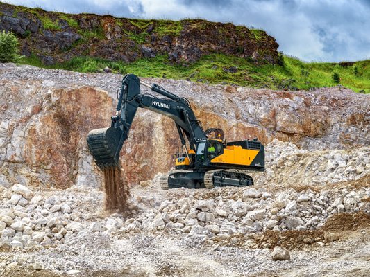 Pelle sur chenilles Hyundai HX1000A L