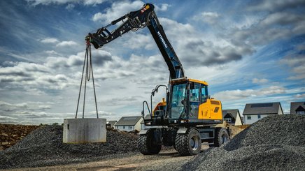 Pelle sur pneus Hyundai HW150A CR - 4