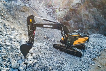 Pelle sur chenilles Hyundai HX520A L - 8
