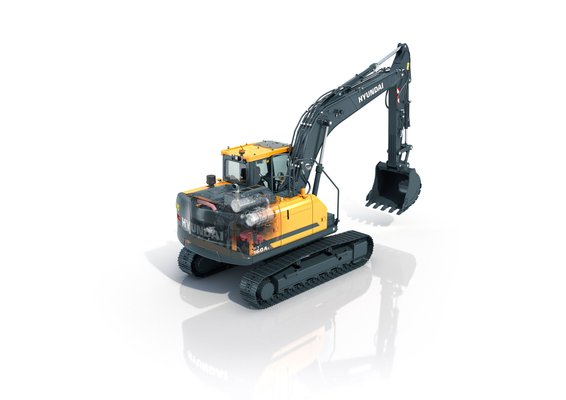 Pelle sur chenilles Hyundai HX160A L