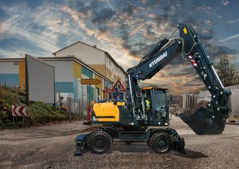 Pelle sur pneus Hyundai HW210A - 8