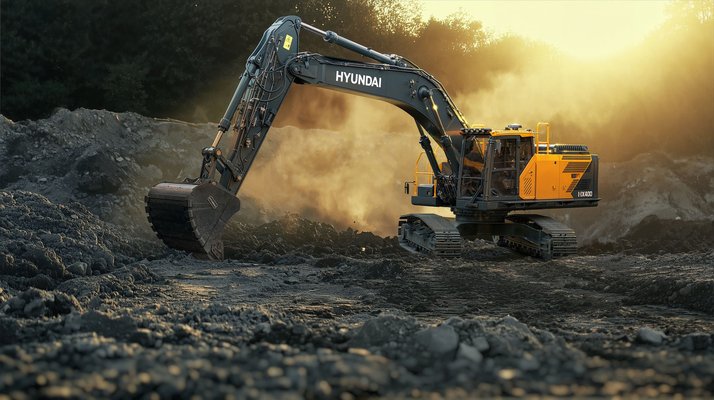 Pelle sur chenilles Hyundai HX400