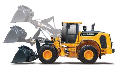 Chargeuse sur pneus Hyundai HL940A - 1