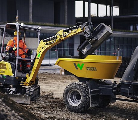Mini Tombereau Wacker Neuson DW15e