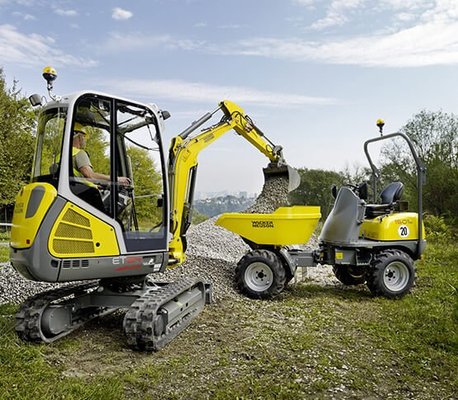 Mini Tombereau Wacker Neuson 1501
