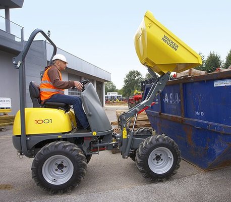 Mini Tombereau Wacker Neuson 1001