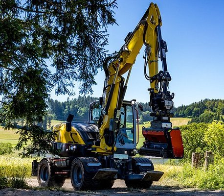 Pelles sur pneus Wacker Neuson EW100