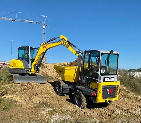 Mini Tombereau Wacker Neuson DW40