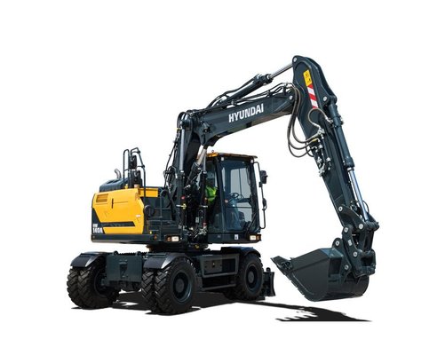 Pelles sur pneus Hyundai HW140A