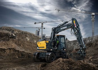 Pelle sur pneus Hyundai HW140A - 5