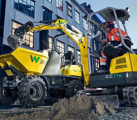 Mini Tombereau Wacker Neuson DW15e