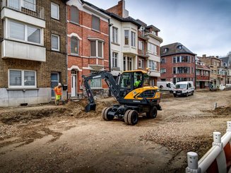 Pelle sur pneus Hyundai HW65A - 1