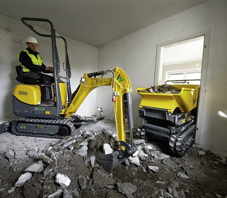 Mini Tombereau Wacker Neuson DT08