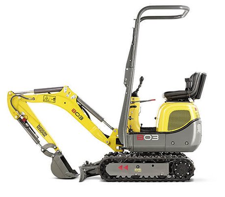 Mini pelles Wacker Neuson 803