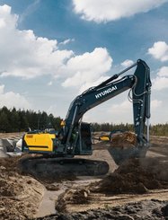 Pelle sur chenilles Hyundai HX210A L - 5