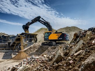 Pelle sur chenilles Hyundai HX360 - 6